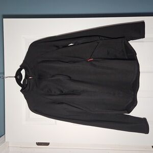 Spyder Active Half Zip Fleece-Lined Top - Black - Size L